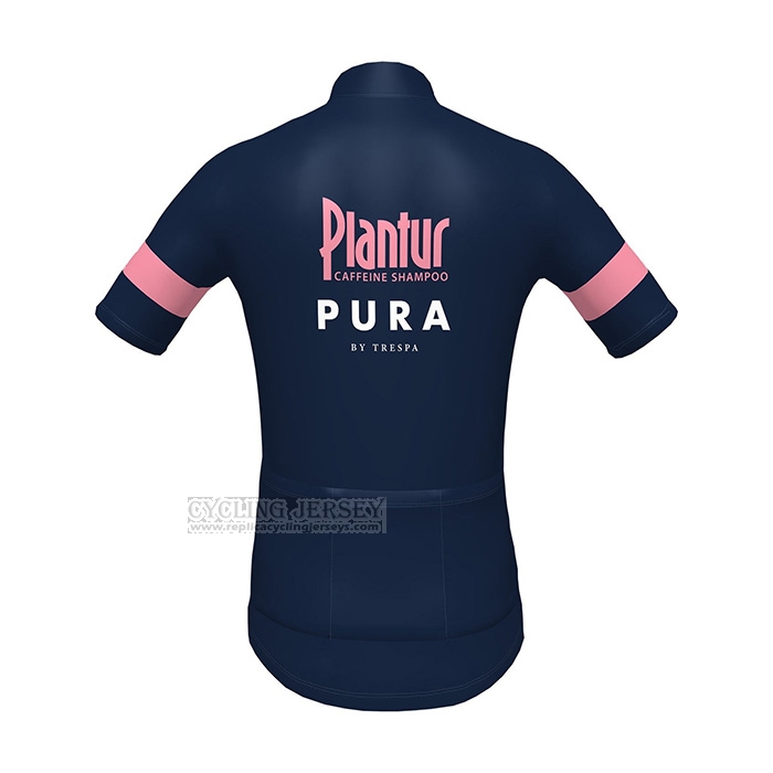 2022 Cycling Jersey Plantur Pura Deep Blue Short Sleeve and Bib Short